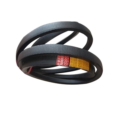 Customized Classical Wrapped Type 3V Rubber High wear resistance Industrial Drive Belt transmission Adjustable  49''-140