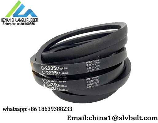 Total Rubber Type C V Belt Width 22mm Height 14mm lawn mower v belts