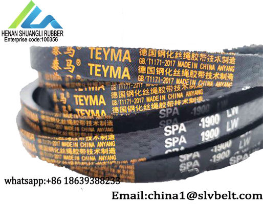 Type Spa Oem Top Width 13mm Depth 10mm Wrapped V Belt