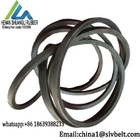 Mechanical Transmission Classical  Wrapped V-belt for general  drive Wear Resistance Trapezoid Type A Length 62''-72''