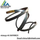 Mechanical Transmission Classical  Wrapped V-belt for general  drive Wear Resistance Trapezoid Type A Length 102''-112''