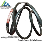 Type B Wrapped Rubber V Belts 17mm Width For Lawnmowers