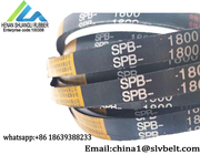 Wedge Wrapped Rubber V Belt Industrial SPB Top Width 17mm Height 14MM