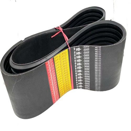Classical Narrow Wrapped Banded Power Drive Belts Rubber