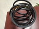 Black Trapezoidal Power Drive Belts For Industrial Systems