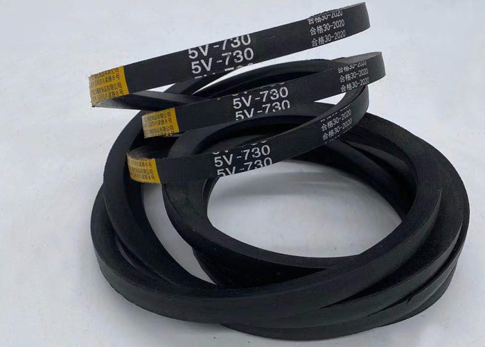 Black Industrial Banded 16mm Width 5V V Belt